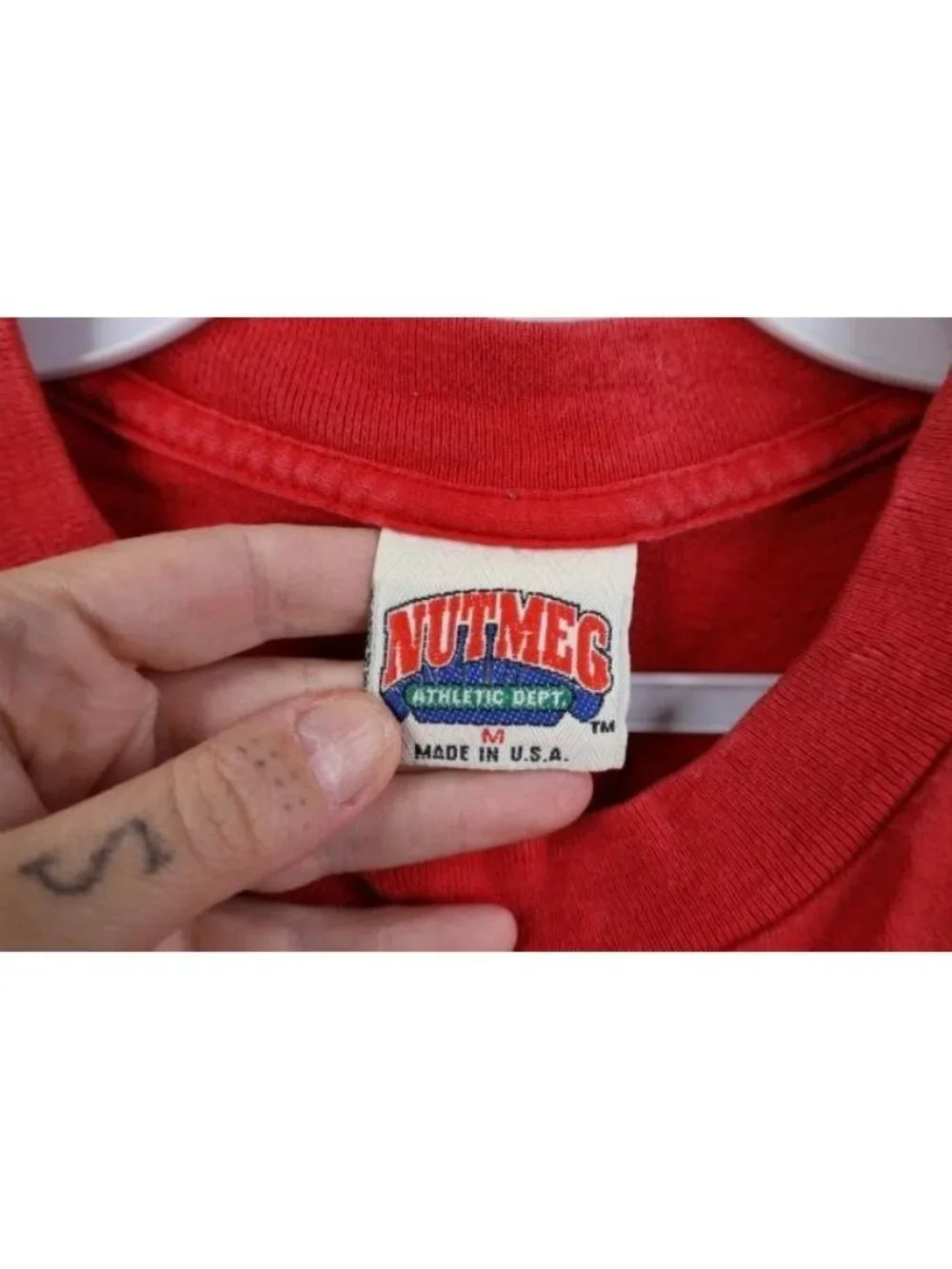 Vtg 90s Mens Medium Distressed Chicago Bulls Basketball Locker Room T-Shirt USA